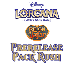 May 30 - 12 PM - Disney Lorcana - Reign of Jafar - Prerelease Pack Rush